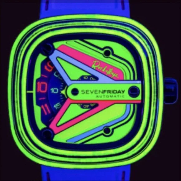 SEVENFRIDAY X ROCKETBYZ M3/03 Psycho watch limited edition 1 of 150 pieces. #006
